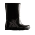 Noir - Front - Hunter - Bottes de pluie FIRST CLASSIC - Enfant