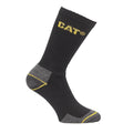 Noir - Front - Caterpillar - Chaussettes de travail (lot de 3 paires) - Homme