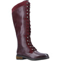 Bordeaux - Front - Hush Puppies - Bottes RUDY - Femme