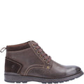 Marron foncé - Back - Hush Puppies - Bottines DEAN - Homme