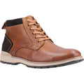 Marron - Front - Hush Puppies - Bottines DEAN - Homme