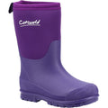 Violet - Front - Cotswold - Bottes de pluie HILLY - Enfant