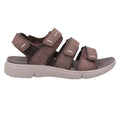 Marron - Back - Hush Puppies - Sandales RAUL - Homme