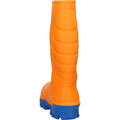 Orange - bleu - Back - Nora Max - Bottines de sécurité NORATHERM S5 - Adulte