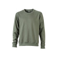 Gris foncé - Front - James and Nicholson - Sweat WORKWEAR - Adulte