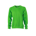 Vert citron - Front - James and Nicholson - Sweat WORKWEAR - Adulte