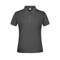 Gris foncé - Front - James and Nicholson - Polo - Femme