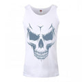 Blanc - Front - Grindstore - Débardeur GRINNING - Homme