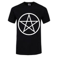 Noir - blanc - Front - Grindstore - T-shirt - Homme