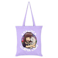 Lilas - Front - Grindstore - Sac tote CRAZY LLAMA LADY