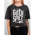 Gris - Back - Grindstore - Haut court GOTH SPICE - Femme