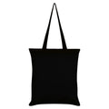 Noir - Blanc - Back - Psycho Penguin - Tote bag PLEASE RESPECT UNSOCIABLE DISTANCING