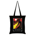 Noir - Jaune - Rouge - Front - Deadly Tarot - Tote bag LEGENDS THE DRAGON