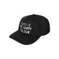 Noir - Front - Grindstore - Casquette de baseball BLACK IS MY HAPPY COLOUR