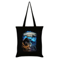 Noir - Bleu - Front - Grindstore - Tote bag PURRASSIC PARK