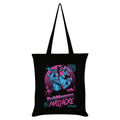 Noir - Rose - Bleu - Front - Pinku Kult - Tote bag BUBBLEGUM MASSACRE