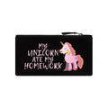 Noir - Front - Grindstore - Trousse MY UNICORN ATE MY HOMEWORK