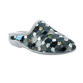 Gris - Front - Lunar - Chaussons CRACKLE - Femme