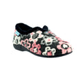 Noir - Rouge - Blanc - Front - Lunar - Chaussons HIPPY - Femme