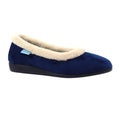 Bleu - Front - Lunar - Chaussons MABEL - Femme