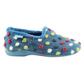 Bleu - Side - Lunar - Chaussons HELIX - Femme