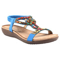 Bleu - Front - Lunar - Sandales MARIELLA - Femme