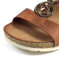 Marron clair - Close up - Lunar - Sandales BARWELL - Femme