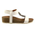 Blanc - Side - Lunar - Sandales BARWELL - Femme