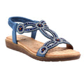 Bleu - Front - Lunar - Sandales ARRASO - Femme