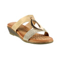 Beige - Front - Lunar - Sandales PORTO - Femme