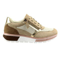 Beige - Side - Lunar - Baskets HALLER - Femme