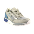 Gris - Front - Lunar - Baskets HALLER - Femme