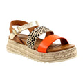 Orange - Front - Lunar - Sandales SUMMER - Femme