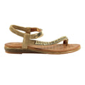 Beige - Side - Lunar - Sandales ASIA - Femme