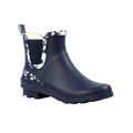 Bleu marine - Front - Lazy Dogz - Bottes de pluie PRAIRIE - Femme