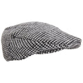 Noir-Blanc - Front - Casquette plate - Homme