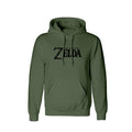 Vert - Front - Legend Of Zelda - Sweat à capuche - Adulte