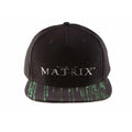 Noir - Front - Matrix - Casquette ajustable - Adulte