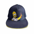 Noir - Front - Simpsons - Casquette ajustable - Adulte