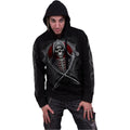 Noir - Side - Spiral Direct - Sweat à capuche REAPER'S PORTAL - Adulte