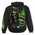 Noir - Back - Spiral Direct - Sweat à capuche THE GREEN FAIRY - Adulte