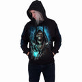 Noir - Side - Spiral Direct - Sweat à capuche DEAD METAL - Adulte