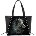 Noir - Front - Spiral Direct - Tote bag CELTIC WOLF