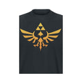 Noir - Pack Shot - Nintendo - T-shirt HYRULE - Adulte