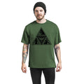 Vert - Lifestyle - Nintendo - T-shirt TRIFORCE - Adulte