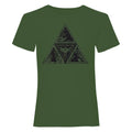 Vert - Front - Nintendo - T-shirt TRIFORCE - Adulte