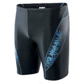 Noir - Bleu Curaçao - Side - Aquawave - Short de bain BARID - Homme