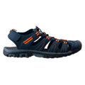 Bleu marine - Gris foncé - Orange - Lifestyle - Hi-Tec - Sandales TIORE - Homme