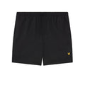 Noir vif - Front - Lyle & Scott - Short de bain - Homme