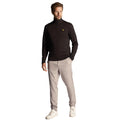 Noir vif - Side - Lyle & Scott - Haut de sport - Homme